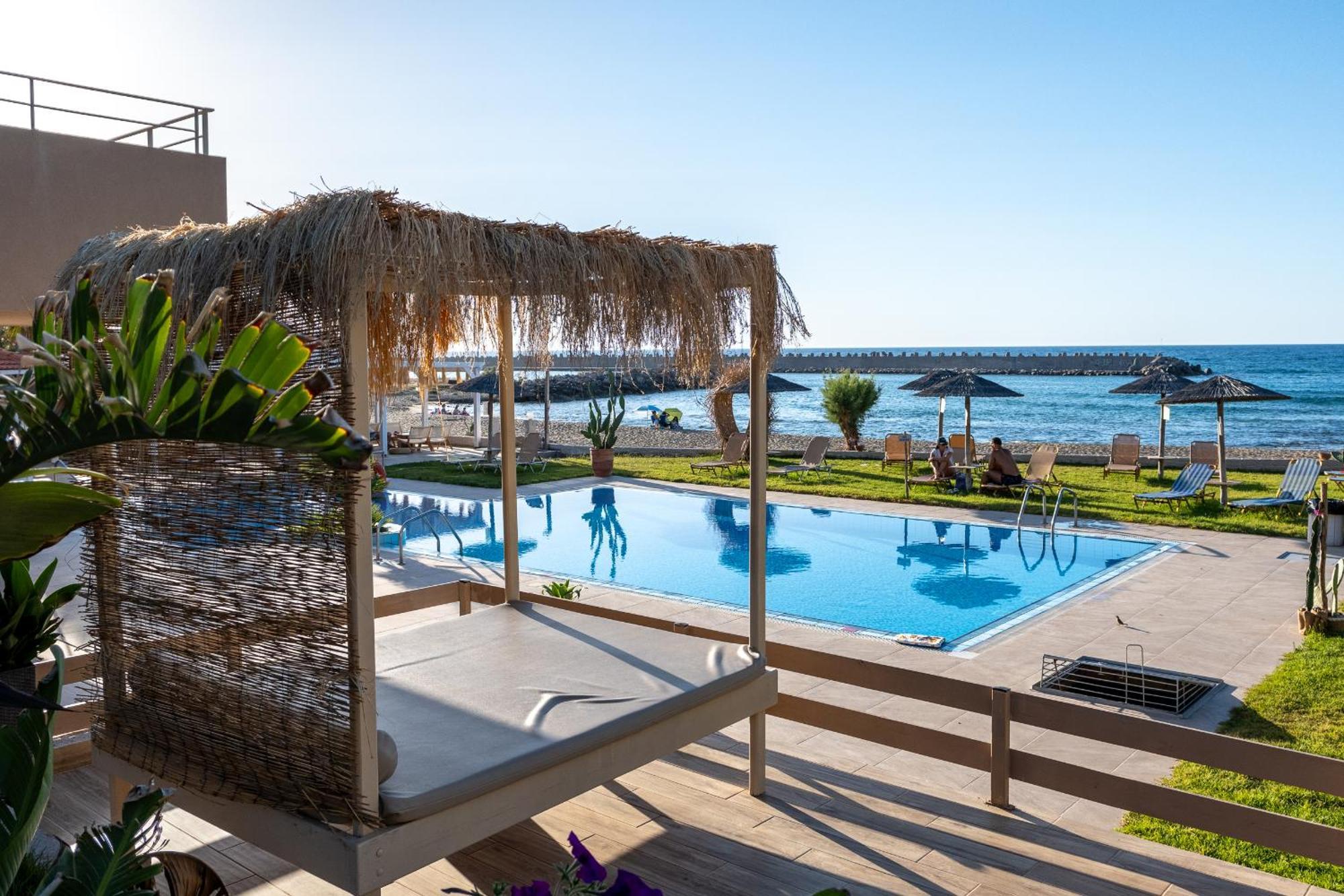 Silver Sun Studios & Apartments Малиа Екстериор снимка
